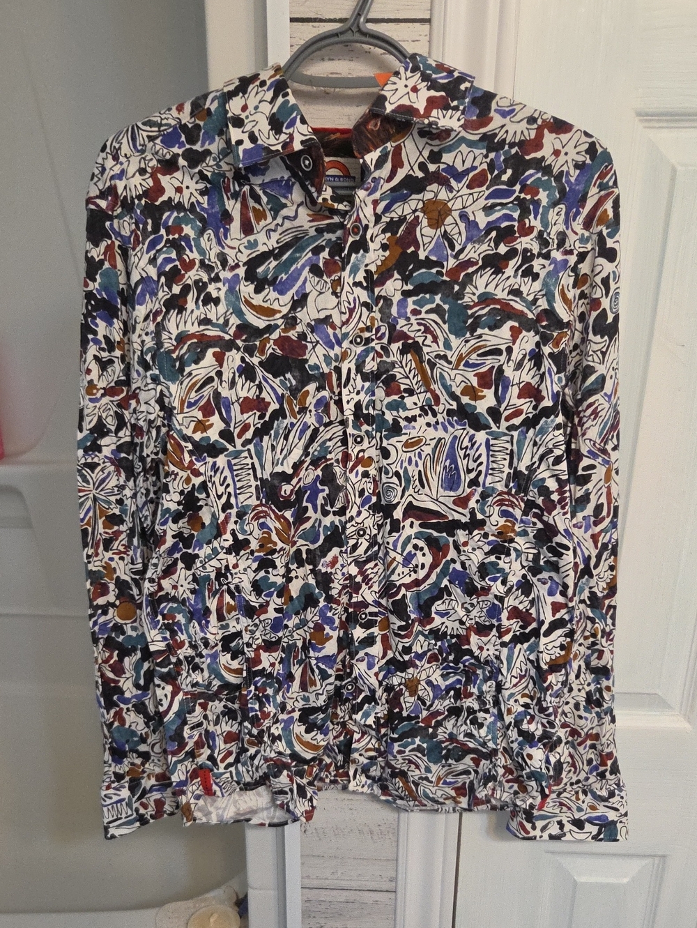 Jermyn & Bond Colourful Long Sleeve Button Up